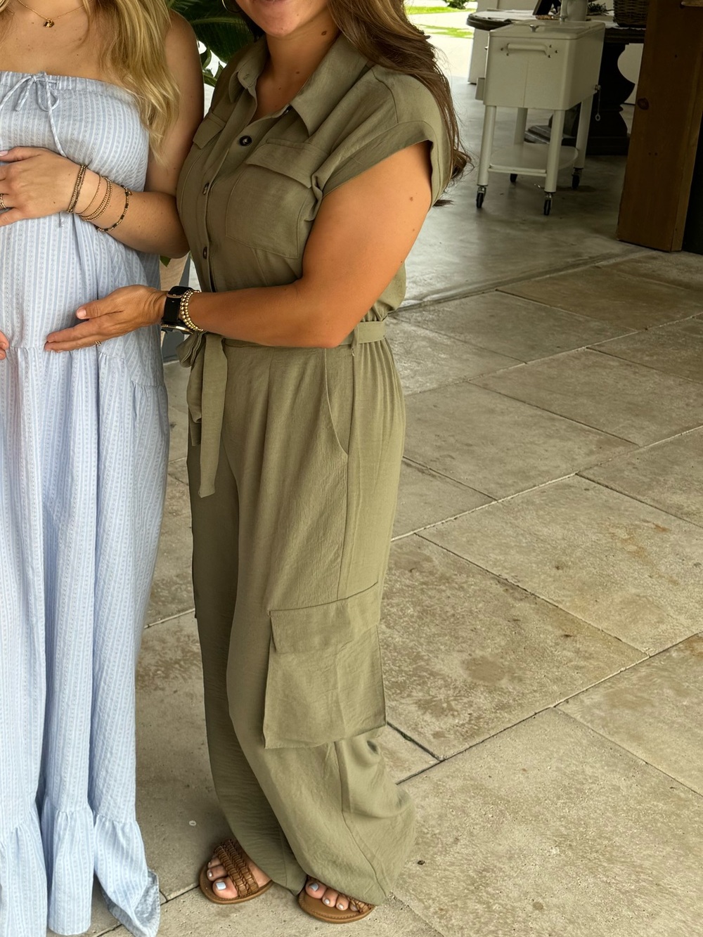 Olive Green Jumpsuit